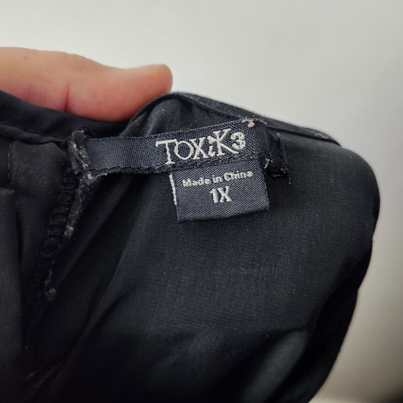 Toxik3 Cheetah Graphic Top Size 1X - Picture 4 of 8